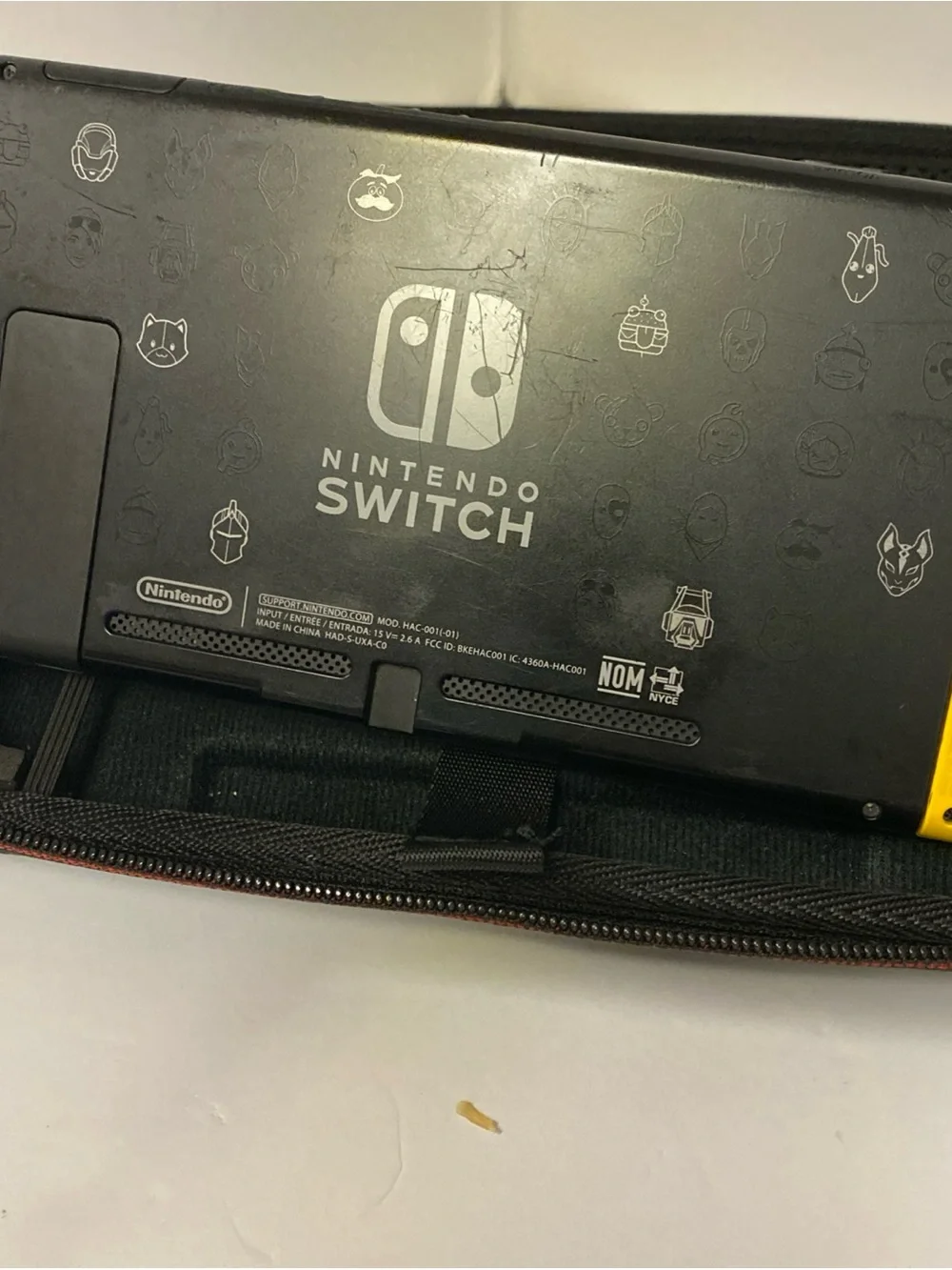 Nintendo Switch Fortnite wildcat bundle Inside of a Deadpool wolverine Hardcase